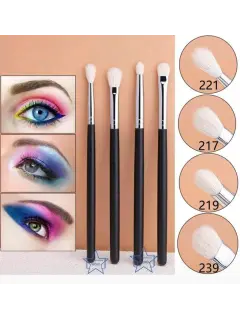 SET DE 4 PIEZAS DE BROCHAS