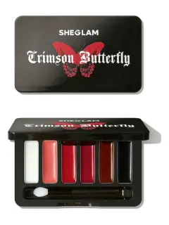 PALETA DE BRILLOS SHEGLAM CRIMSON