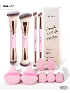 KIT DE BROCHAS MAANGE CON BORLAS