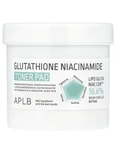 GLUTATHIONE NIACINAMIDE TÓNER PAD APLB