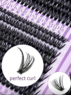 KIT DE 640 EXTENSIONES DE PESTAÑAS INDIVIDUALES 50D-60-80D-100D