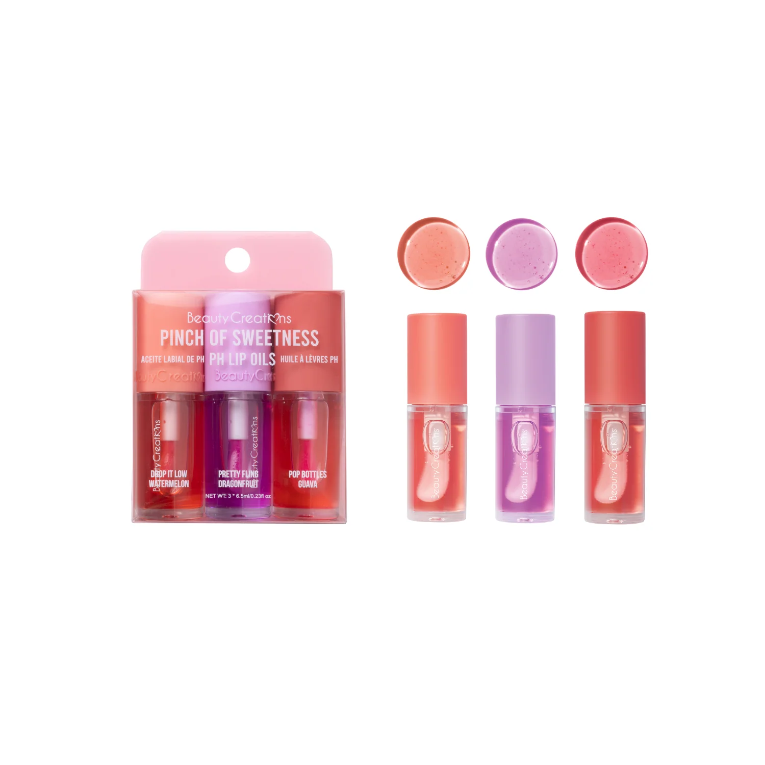 TRIO LIP OILS BEAUTY CREATIONS - Imagen 5