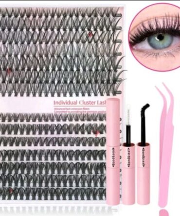 KIT EXTENSIÓN DE PESTAÑAS 30D-40D 240 PCS