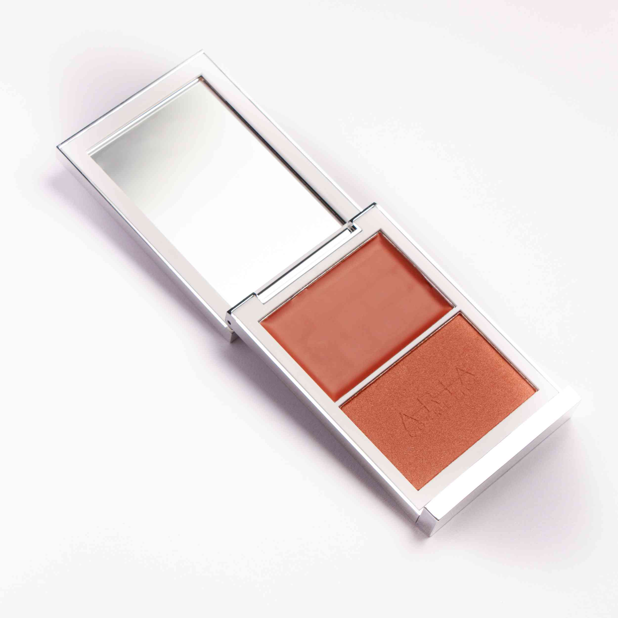RUBOR 2 CHEEK COLORS DOBLE ARIAS COSMESTIC - Imagen 2