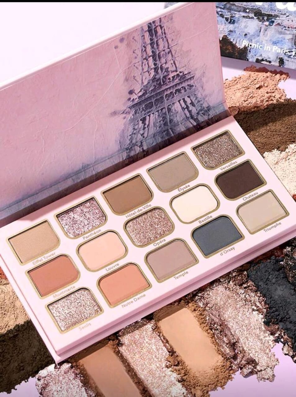 PALETA DE SOMBRAS SHEGLAM DE 20 COLORES
