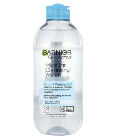 AGUA MICELAR GARNIER RESISTENTE AL AGUA 400ML
