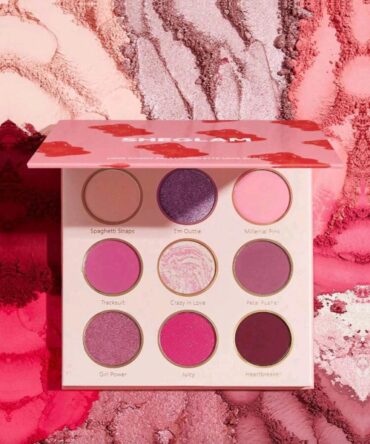 SHEGLAM PALETA DE OJOS LOVE CANDY DE 9 COLORES ULTRA PIGMENTACIÓN
