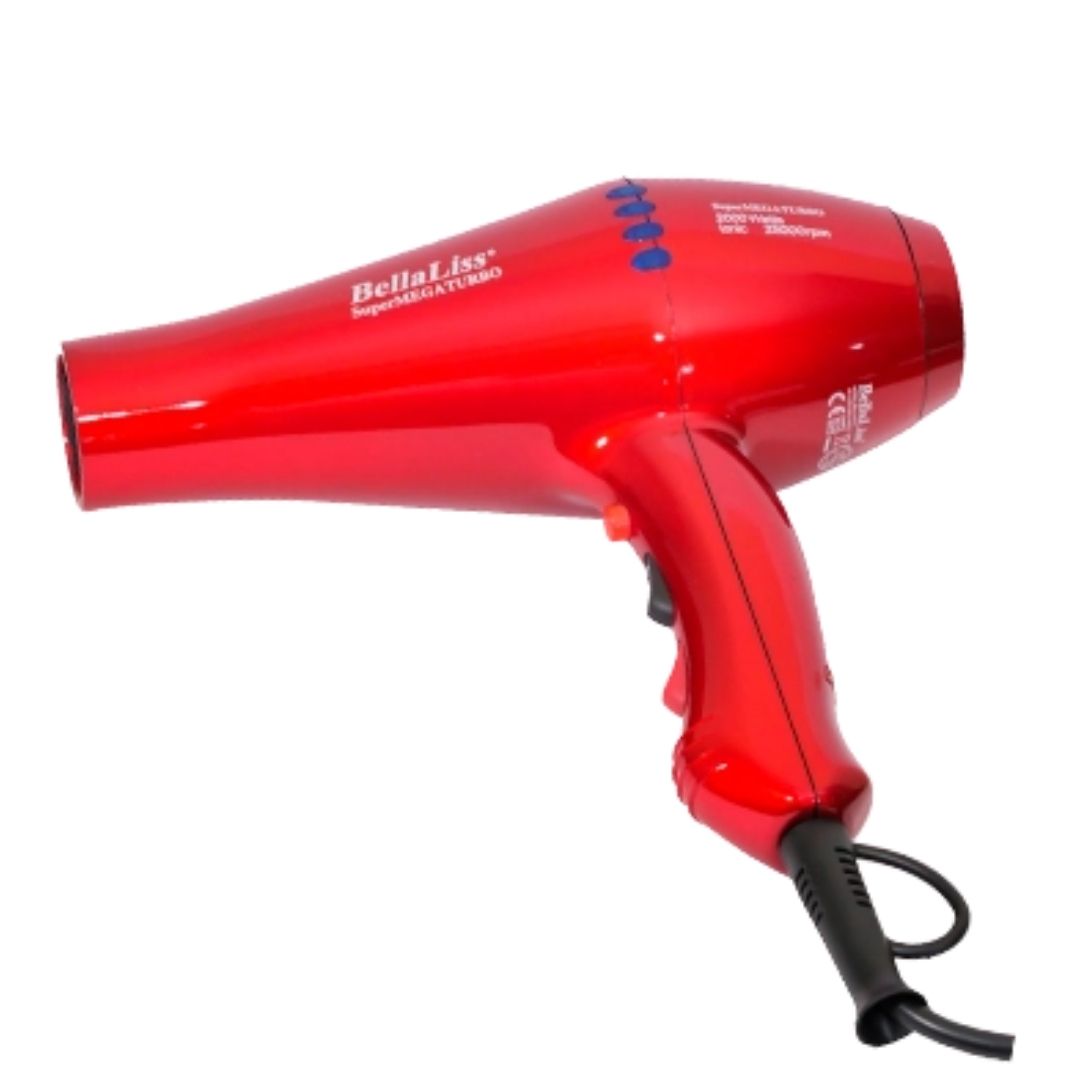 SECADOR SUPERMEGATURBO ROJO BELLALISS 2000W CODIGO 6630
