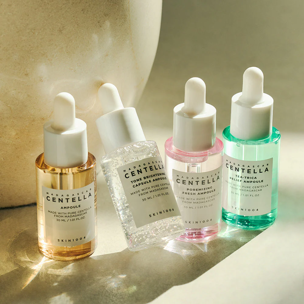 MADAGASCAR CENTELLA SKIN 1004 KIT DE 4 AMPOLLAS 30ML