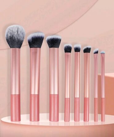 JUEGO DE 8 BROCHAS DE MAQUILLAJE