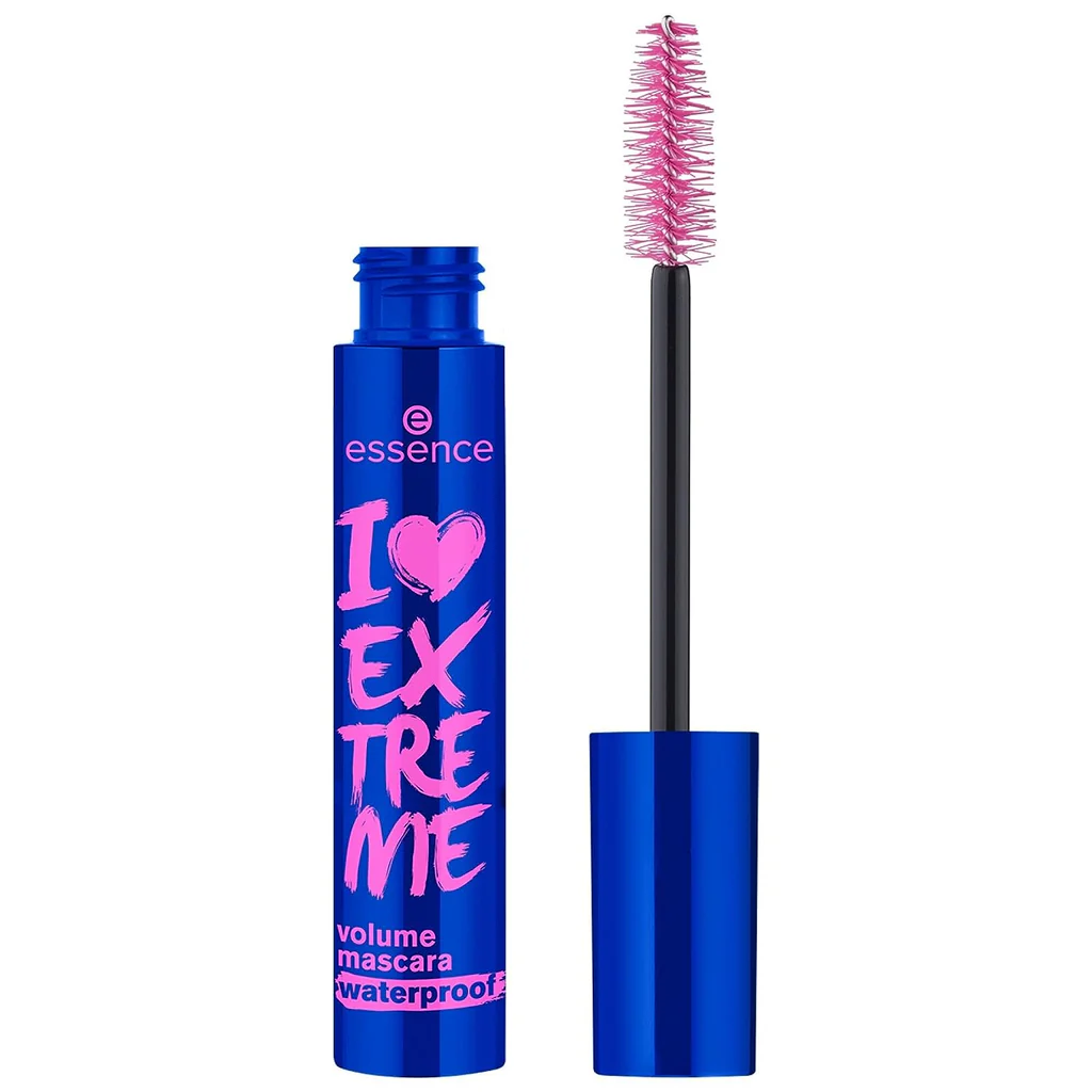 MASCARA DE PESTAÑAS AZUL A PRUEBA DE AGUA ESSENCE