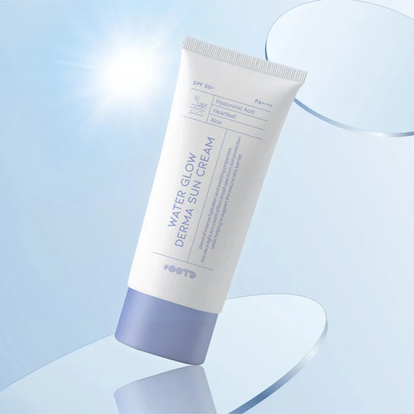 PROTECTOR SOLAR WATER GLOW DERMA SUN CREAM OOTD SPF 50+ - Imagen 2