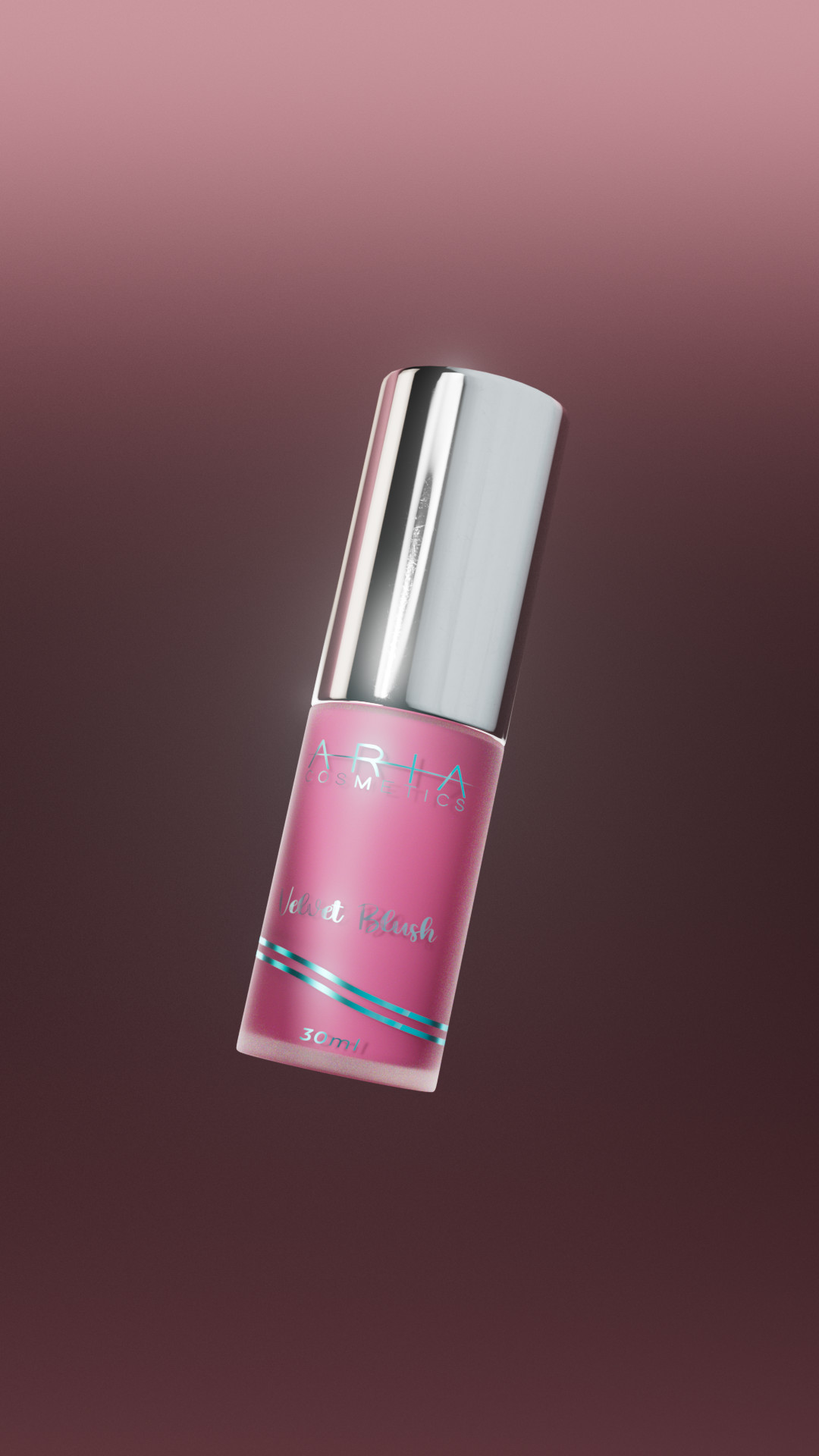 RUBOR LIQUIDO VELVET ARIA COSMETIC - Imagen 3