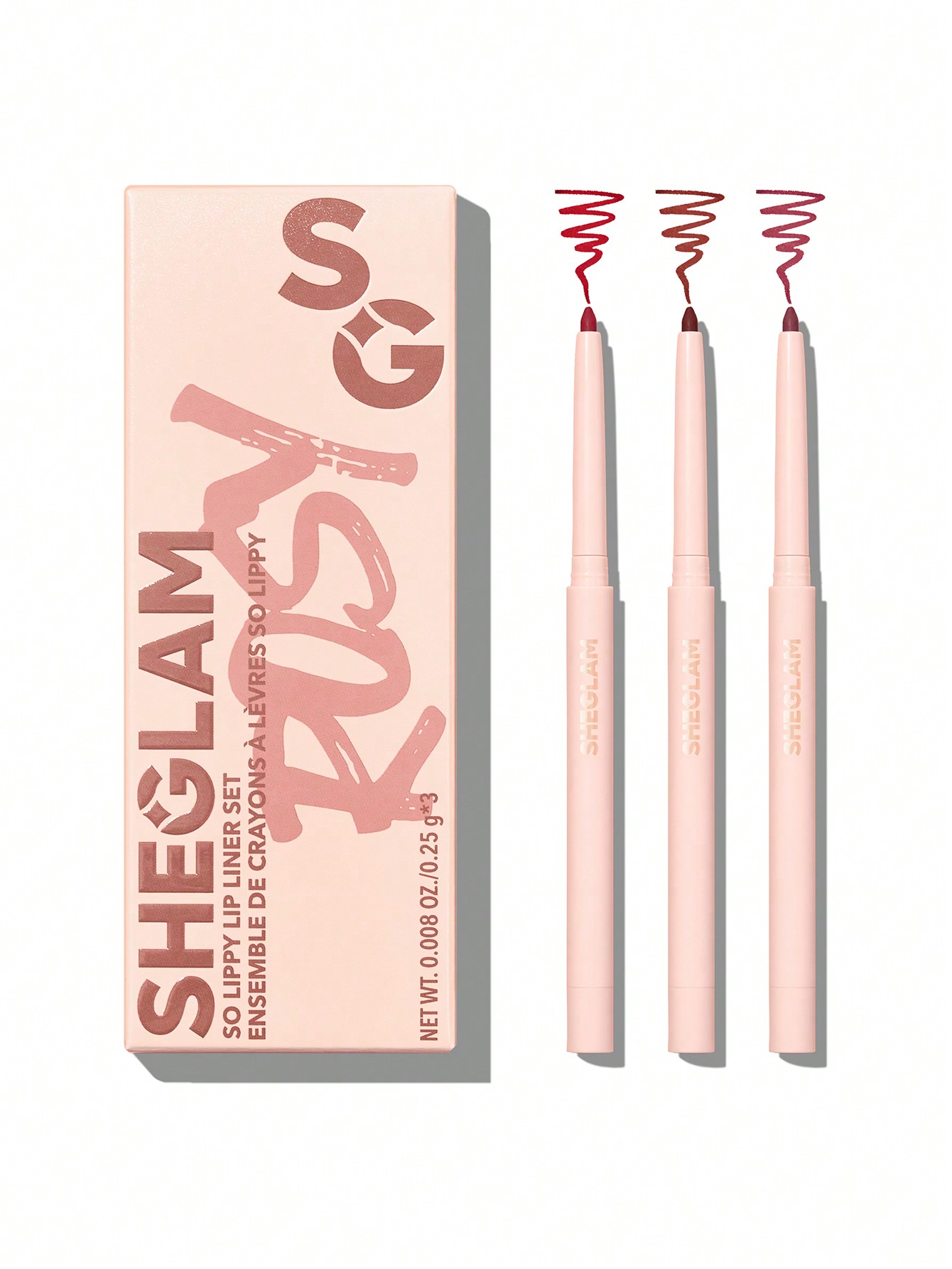 SET DE TRES DELINEADOR DE LABIOS SHEGLAM - Imagen 2