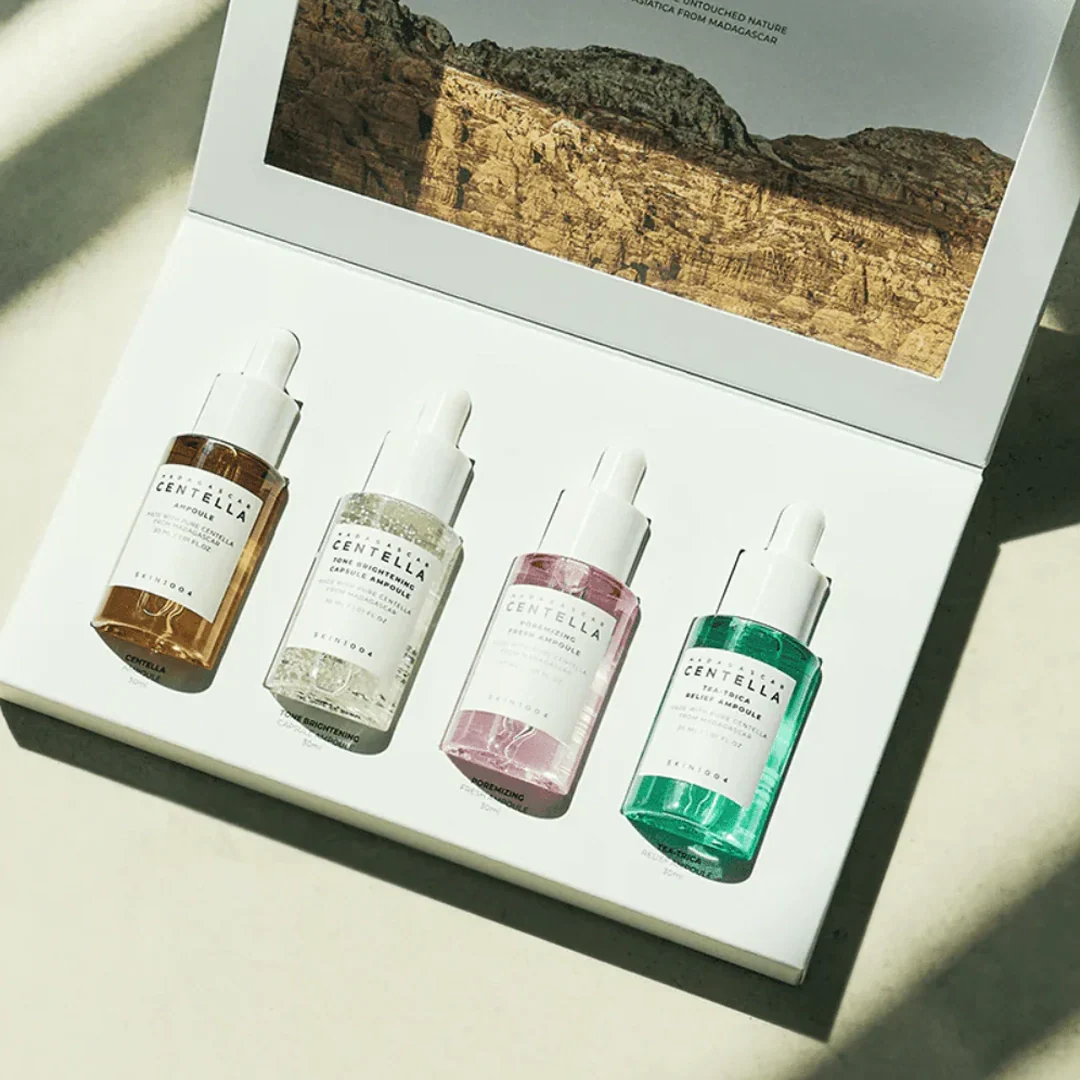 MADAGASCAR CENTELLA SKIN 1004 KIT DE 4 AMPOLLAS 30ML - Imagen 2