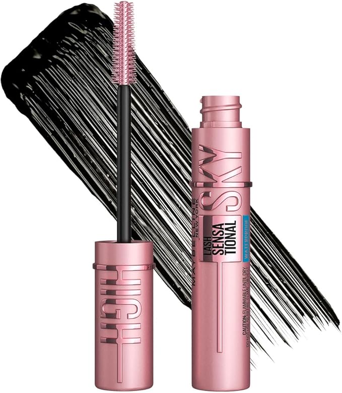 MASCARA DE PESTAÑA MAYBELLINE SKY HIGH A PRUEBA DE AGUA - Imagen 2