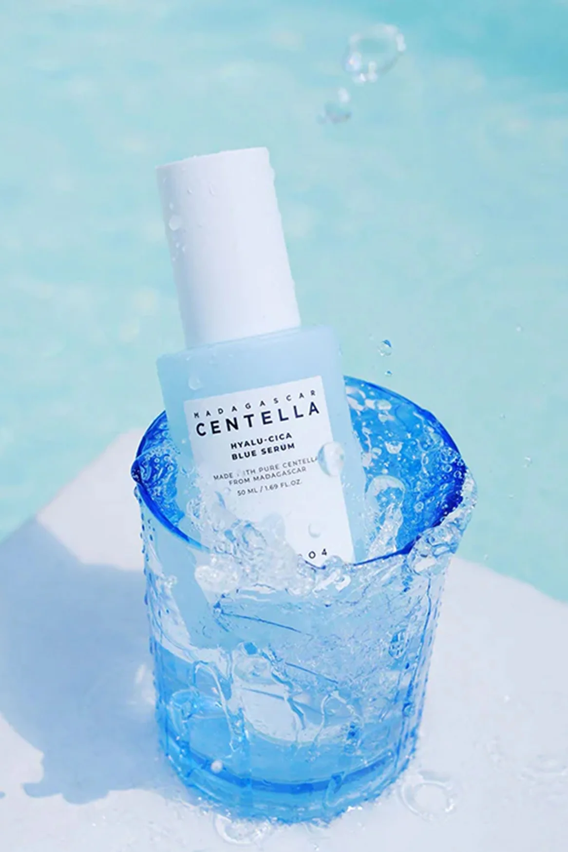 HYALU-CICA BLUE SERUM MADAGASCAR CENTELLA SKIN 1004 50ML - Imagen 4