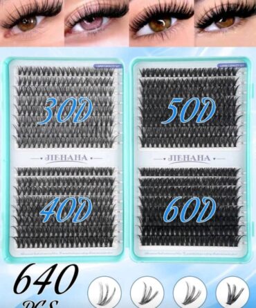 640 RACIMOS DE PESTAÑAS 30D-40D-50D-60D