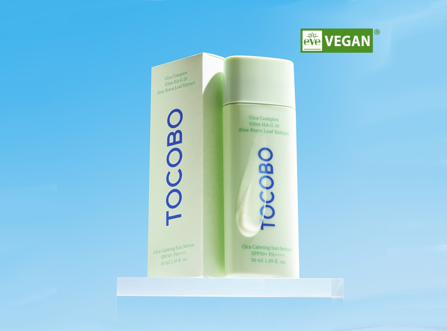 PROTECTOR SOLAR CICA SERUM 50 SPF TOCOBO - Imagen 2