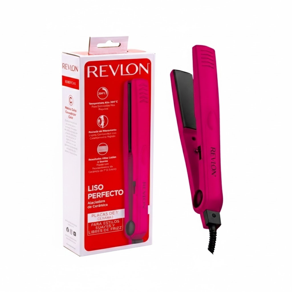 PLANCHA REVLON ALACIADORA DE CERAMICA
