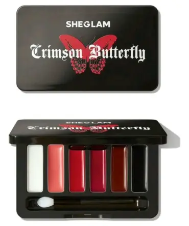 PALETA DE BRILLOS SHEGLAM CRIMSON