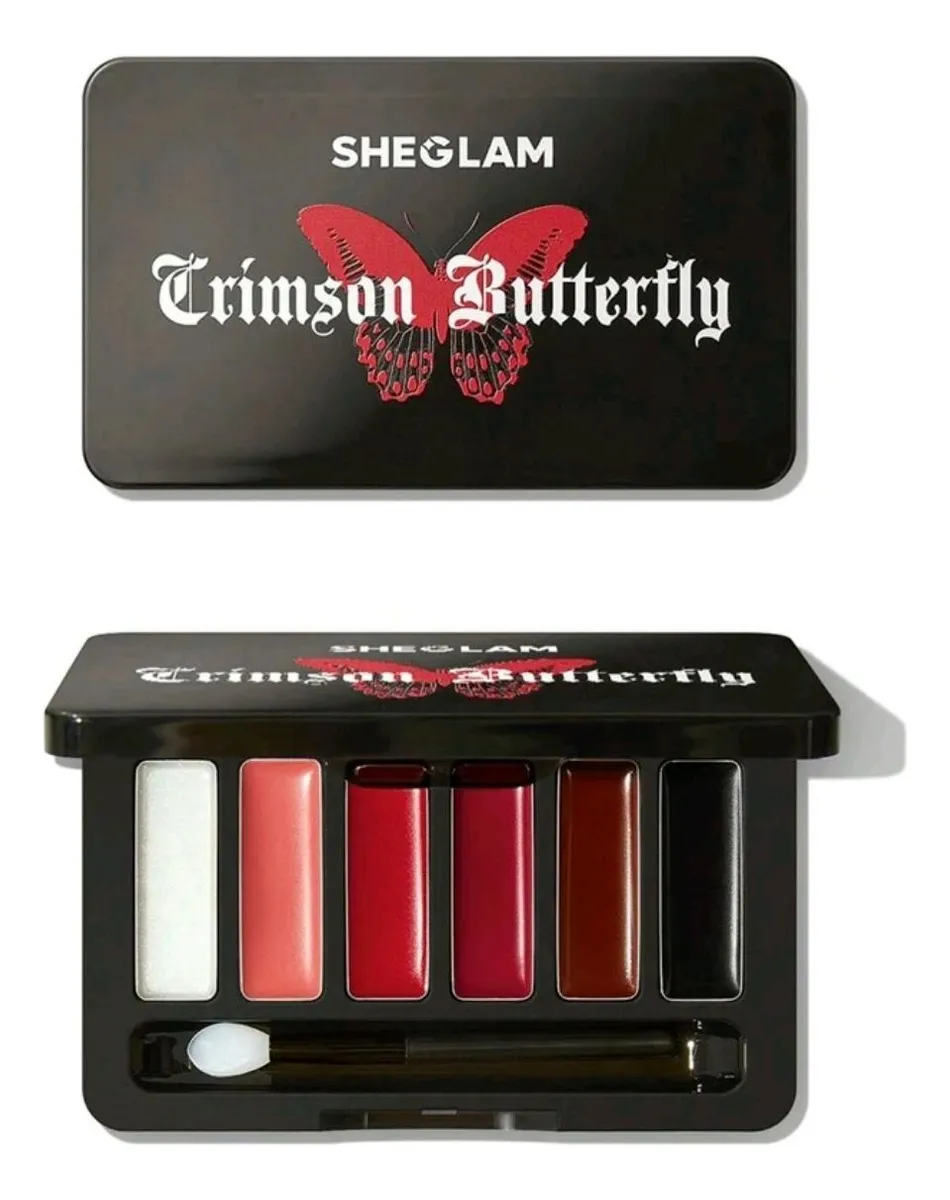 PALETA DE BRILLOS SHEGLAM CRIMSON