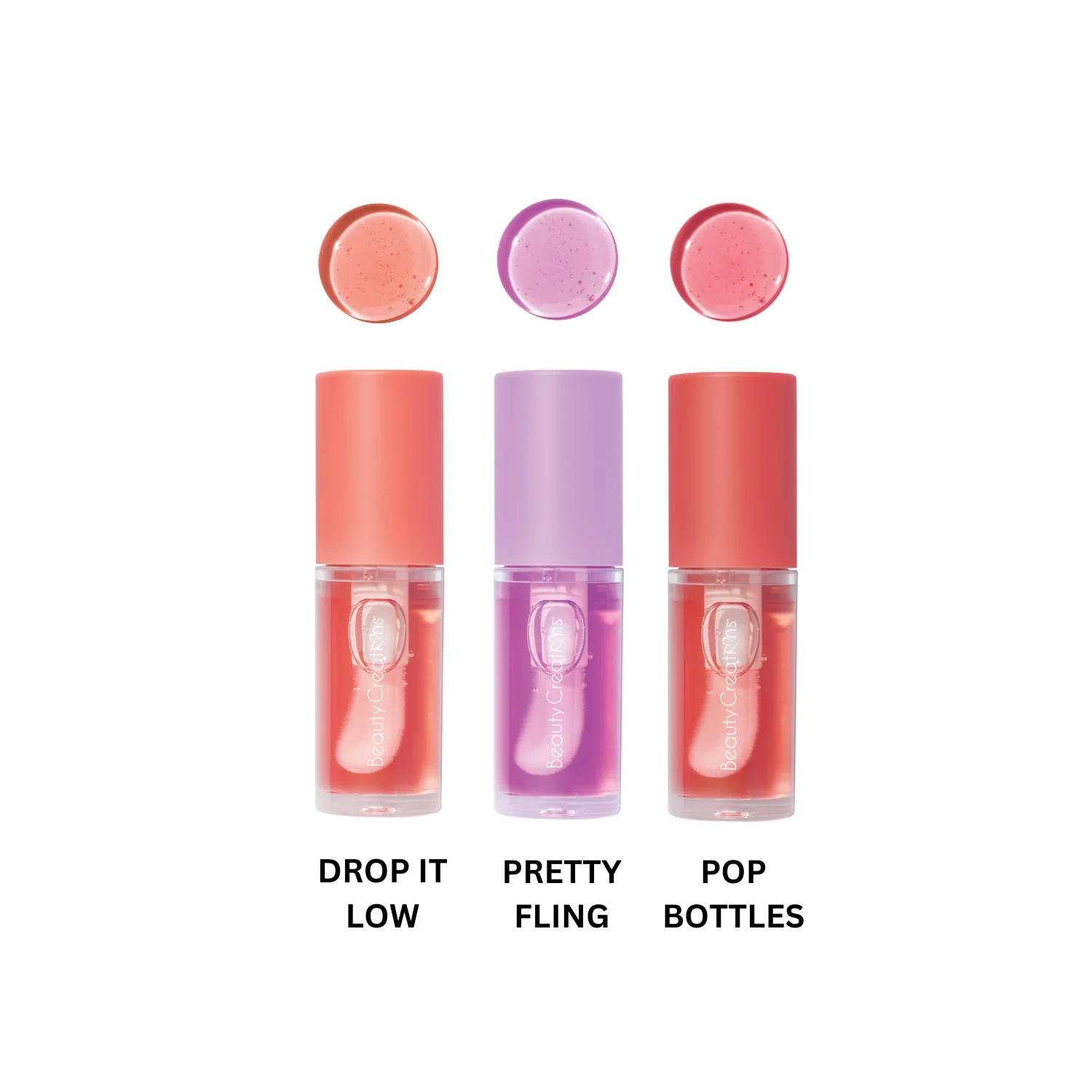 TRIO LIP OILS BEAUTY CREATIONS - Imagen 6