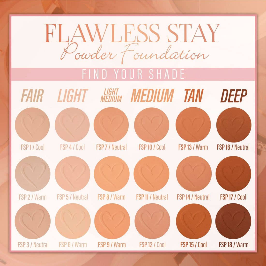 FLAWLESS STAY POWDER FOUNDATION BEAUTY CREATIONS - Imagen 3