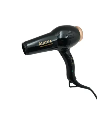 SECADOR RUCHA HURACÁN 25000 NEGRO MATE DORADO