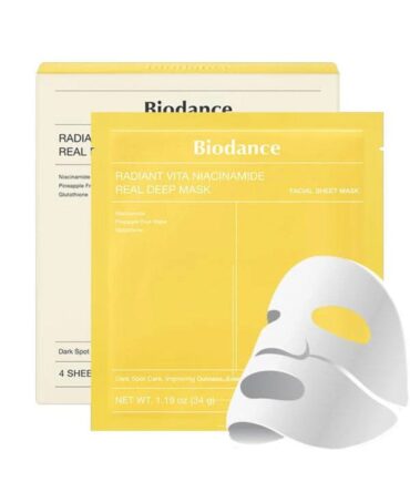 MASCARILLA RADIAN VITA NIACINAMIDE REAL DEEP MASK BIODANCE