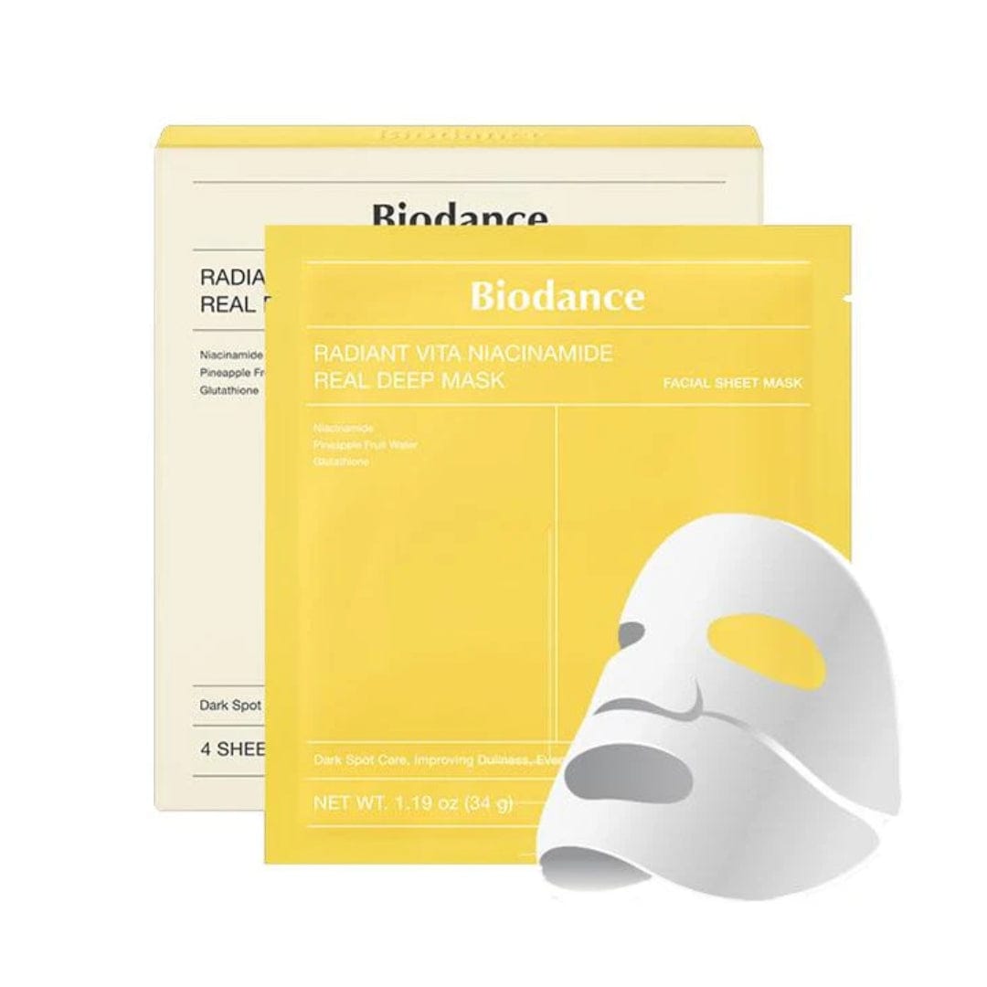 MASCARILLA RADIAN VITA NIACINAMIDE REAL DEEP MASK BIODANCE