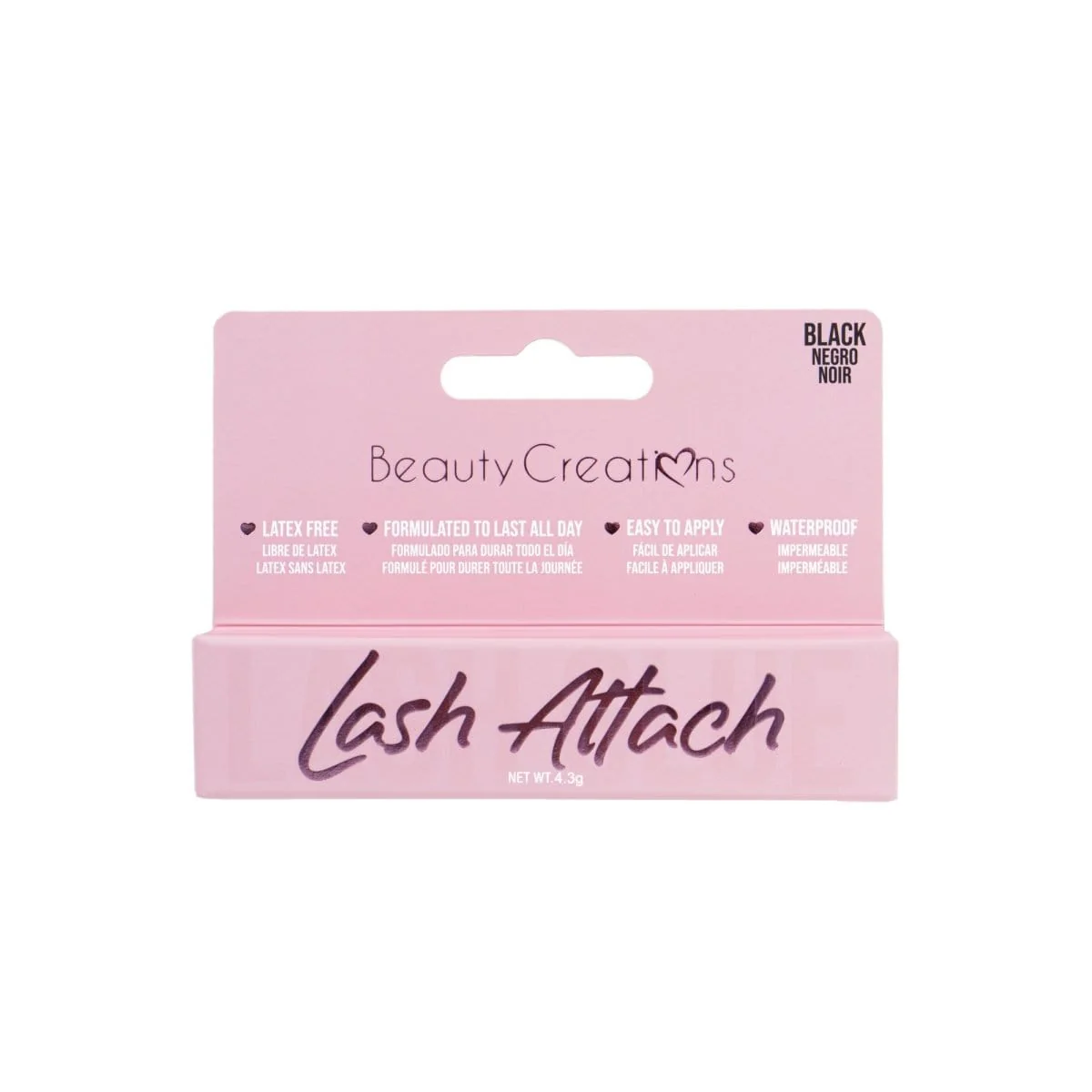 PEGA PARA PESTAÑAS BEAUTY CREATIONS NEGRO - Imagen 2