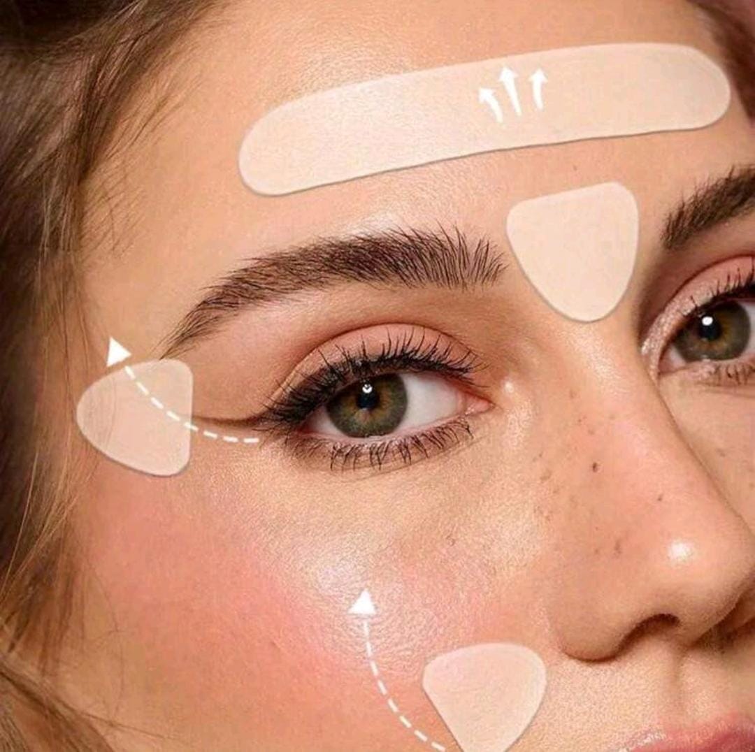 100 PARCHES FACIALES PARA PLIEGUES