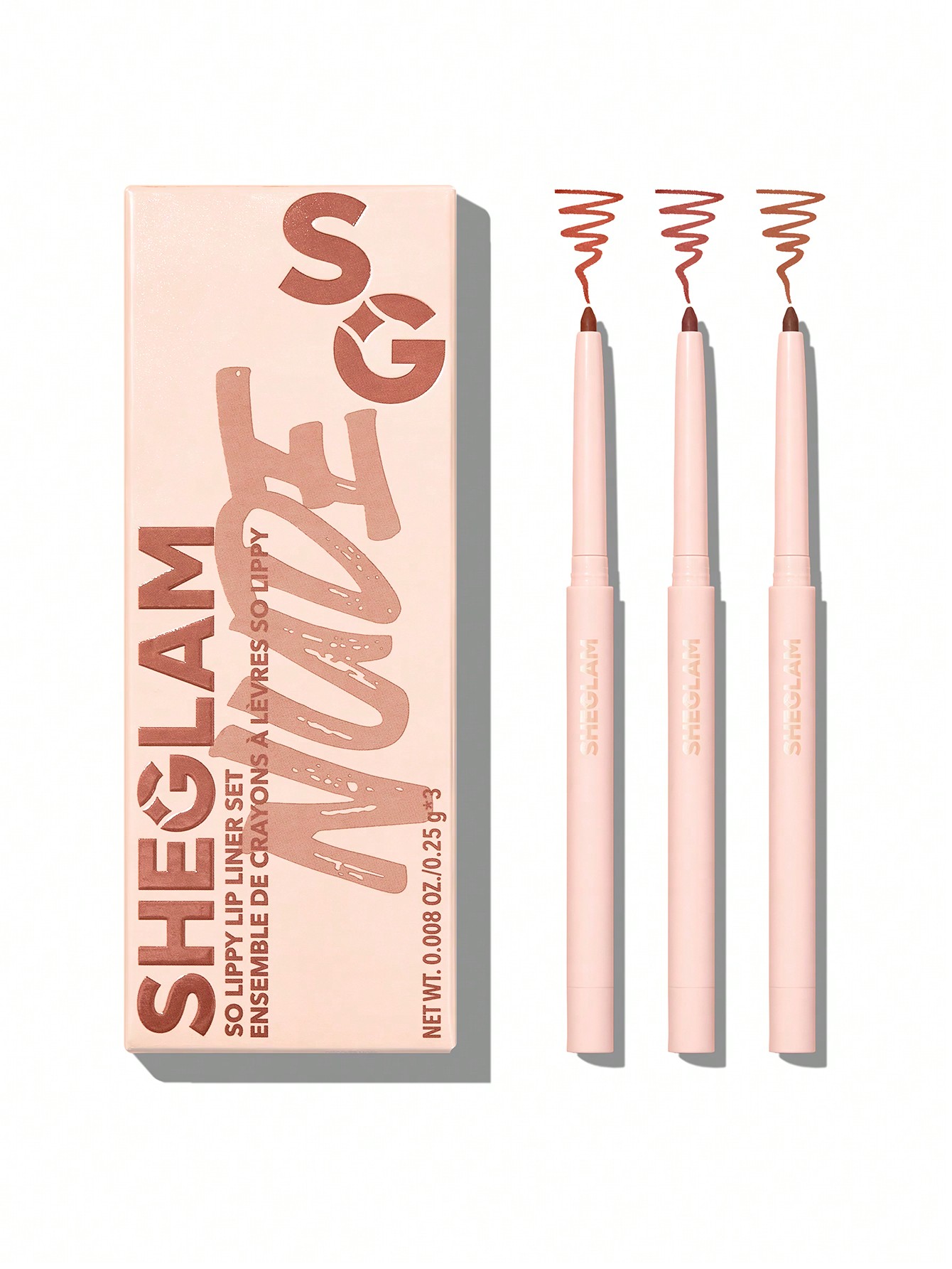 SET DE TRES DELINEADOR DE LABIOS SHEGLAM - Imagen 3