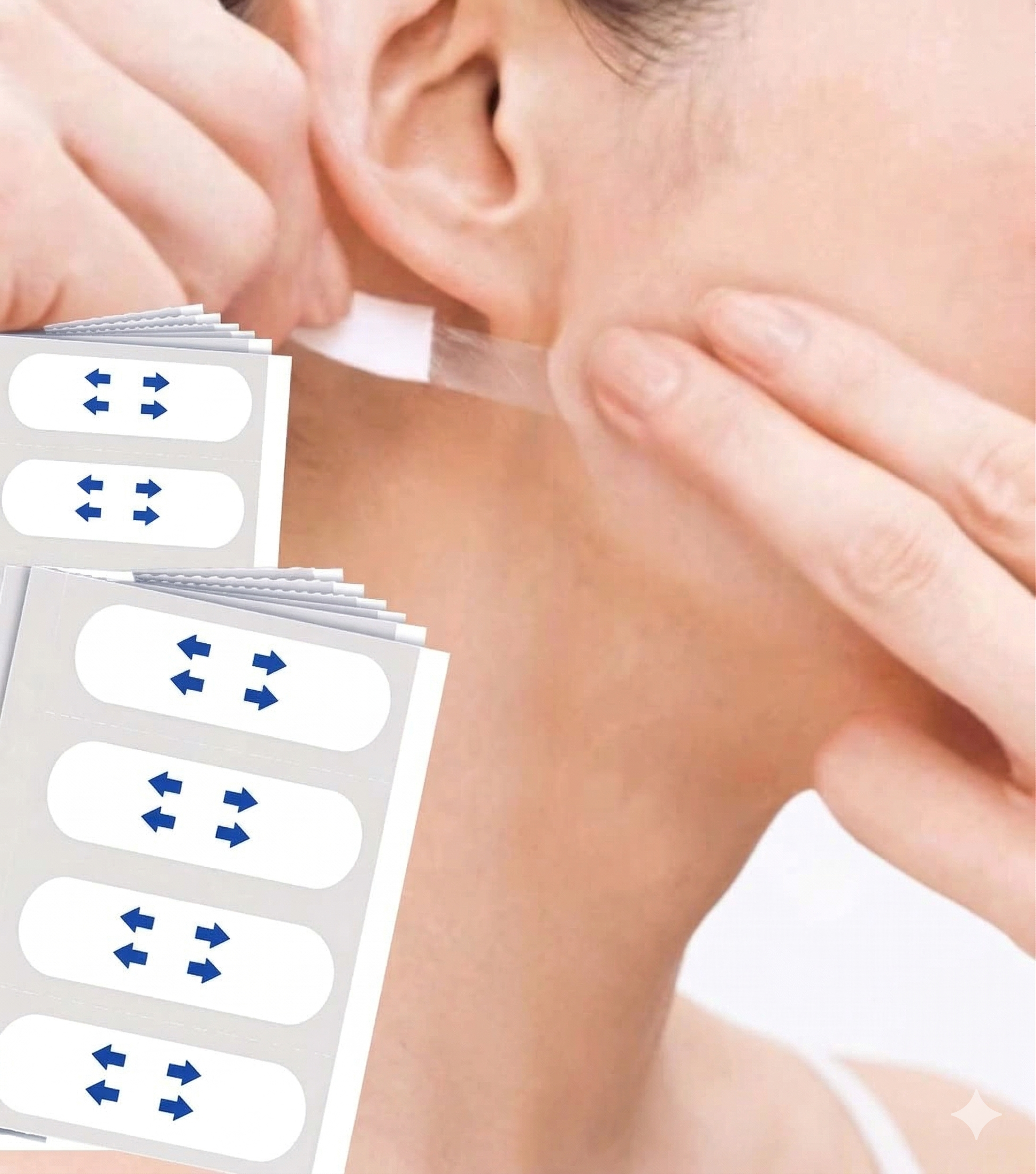 80 PIEZAS PARCHES FACIALES LIFTING