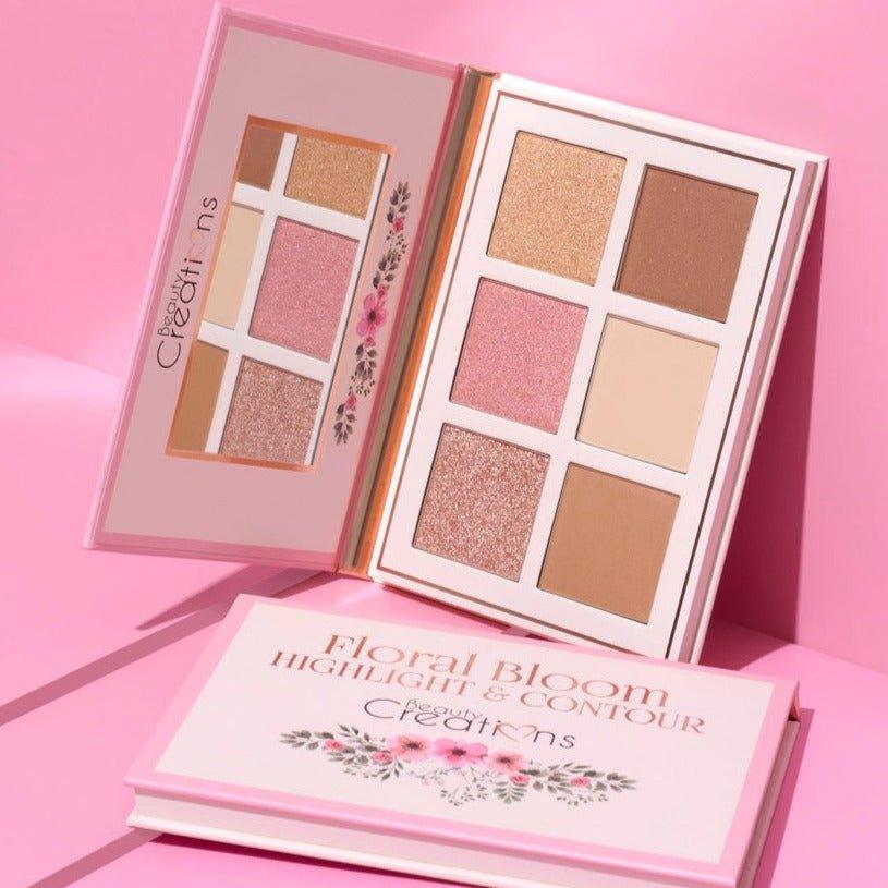 FLORAL BLOOM HIGHLIGHT & CONTOUR KIT BEAUTY CREATIONS - Imagen 4